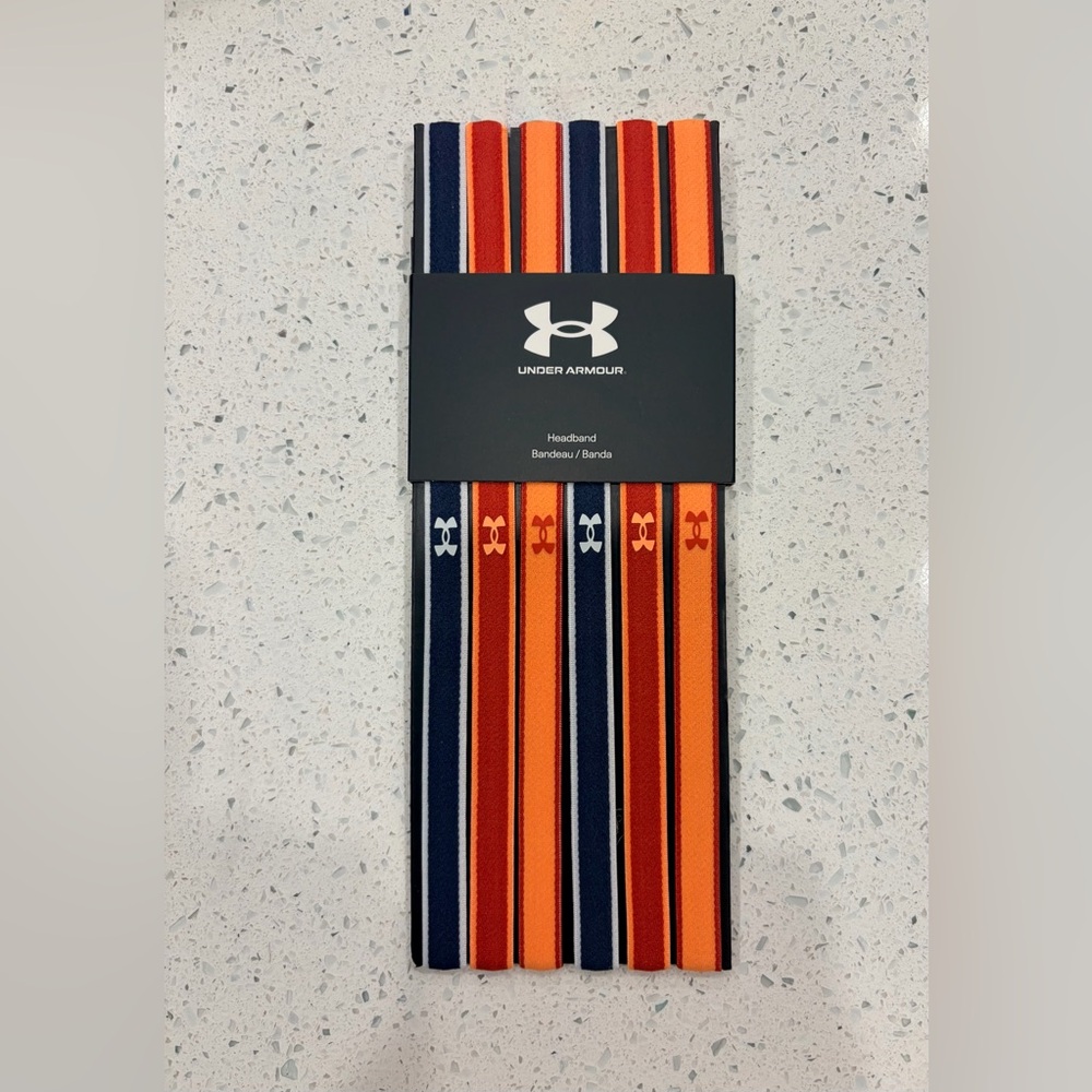 NWT 6 pack Under Armour Multicolor Athletic Headbands